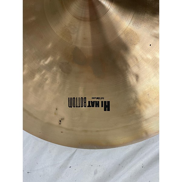 Used Zildjian 14in K Custom Hi Hat Pair Cymbal