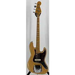 Vintage Fender Vintage 1978 Fender Jazz Bass Refin (Black To Natural) Electric Bass Guitar