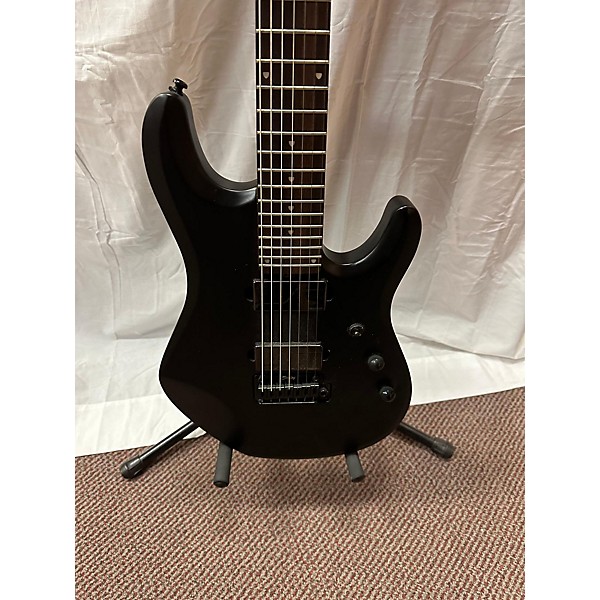 Used Sterling by Music Man Used Sterling By Music Man JP70 John Petrucci Signature Flat Black Solid Body Electric Guitar