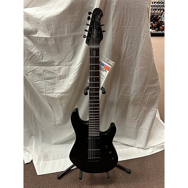 Used Sterling by Music Man Used Sterling By Music Man JP70 John Petrucci Signature Flat Black Solid Body Electric Guitar