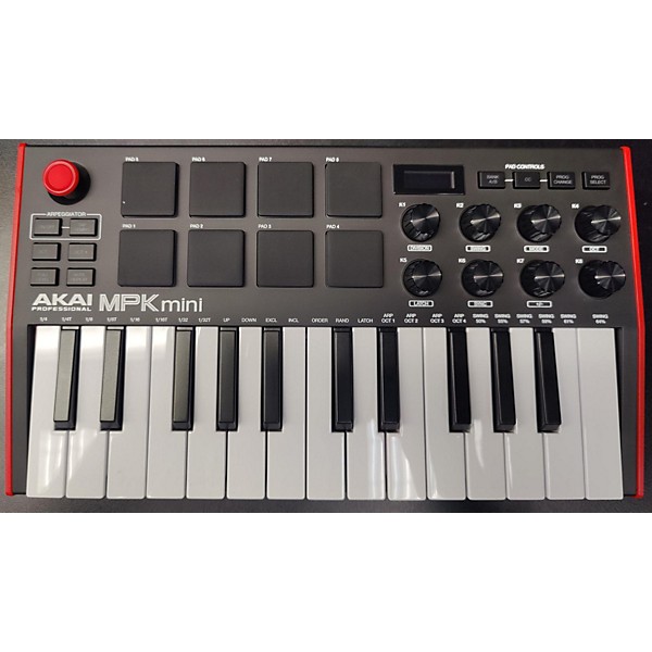 Used Akai Professional Used Akai Professional MPK Mini MIDI Controller