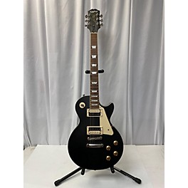 Used Epiphone Used Epiphone Les Paul Traditional Pro IV Black Solid Body Electric Guitar