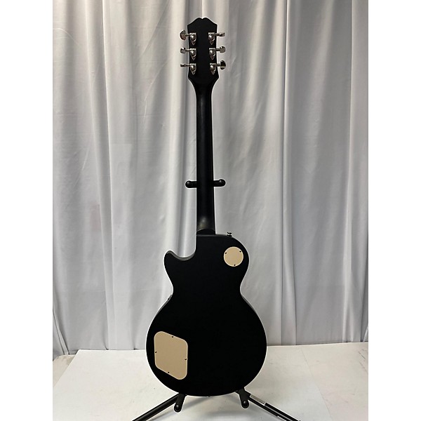 Used Epiphone Used Epiphone Les Paul Traditional Pro IV Black Solid Body Electric Guitar