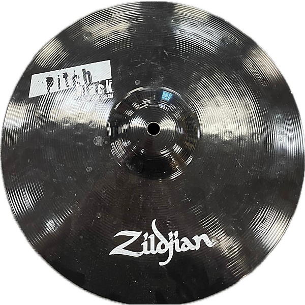 Used Zildjian 13in PITCH BLACK SPLASH Cymbal