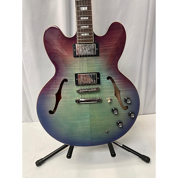 Used Epiphone Used Epiphone ES335 Figured Blueberry Burst Hollow Body Electric Guitar