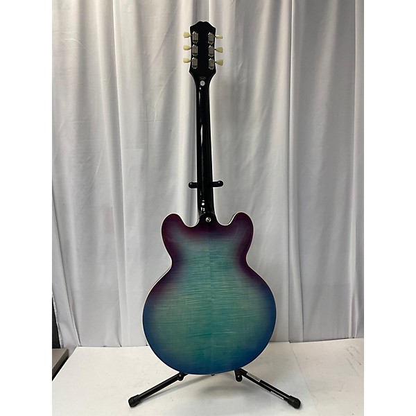 Used Epiphone Used Epiphone ES335 Figured Blueberry Burst Hollow Body Electric Guitar