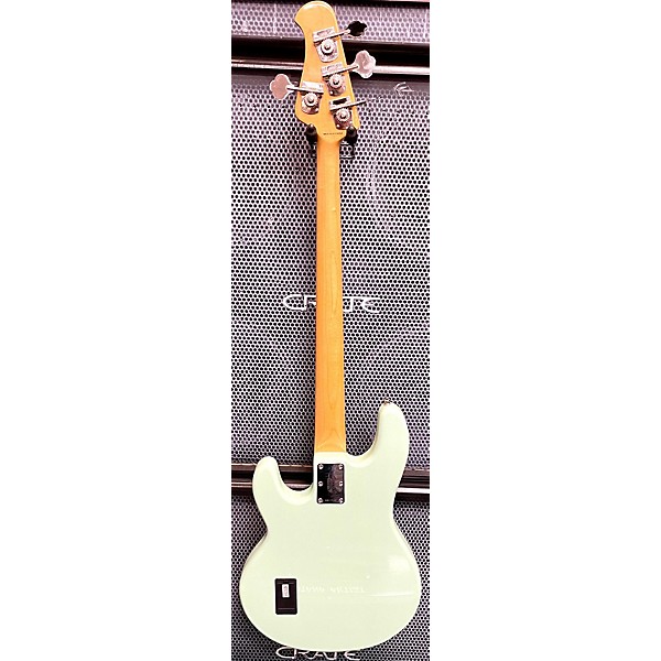 Used Sterling by Music Man Used Sterling By Music Man Ray34CA Seafoam Green Electric Bass Guitar