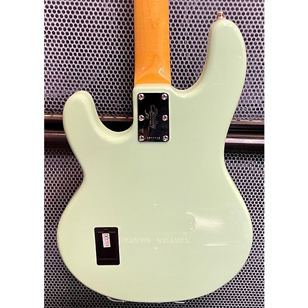 Used Sterling by Music Man Used Sterling By Music Man Ray34CA Seafoam Green Electric Bass Guitar