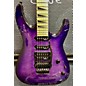 Used Jackson Used Jackson JS34Q Dinky Trans Purple Solid Body Electric Guitar