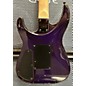 Used Jackson Used Jackson JS34Q Dinky Trans Purple Solid Body Electric Guitar