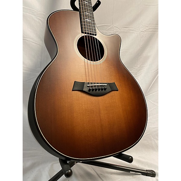 Used Taylor 614CE Acoustic Electric Guitar Honey Burst Guitar Center