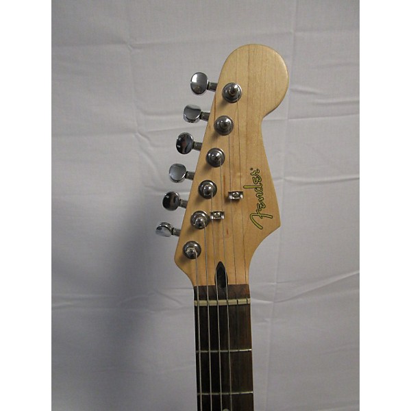 Used Fender Stratacoustic Acoustic Electric Guitar Black Guitar Center