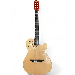 Used Godin Used Godin Multiac Grand Concert Deluxe Natural Classical Acoustic Electric Guitar