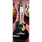 Used Used Fender Kingman Acoustic Electric Bass Black Acoustic Bass Guitar thumbnail