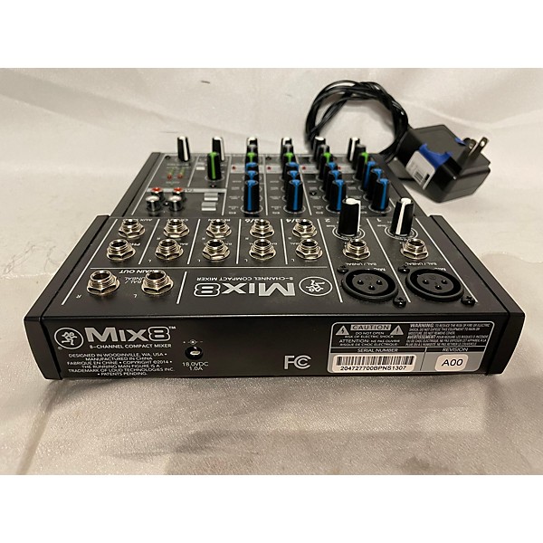 Used Mackie MIX8 Unpowered Mixer Guitar Center
