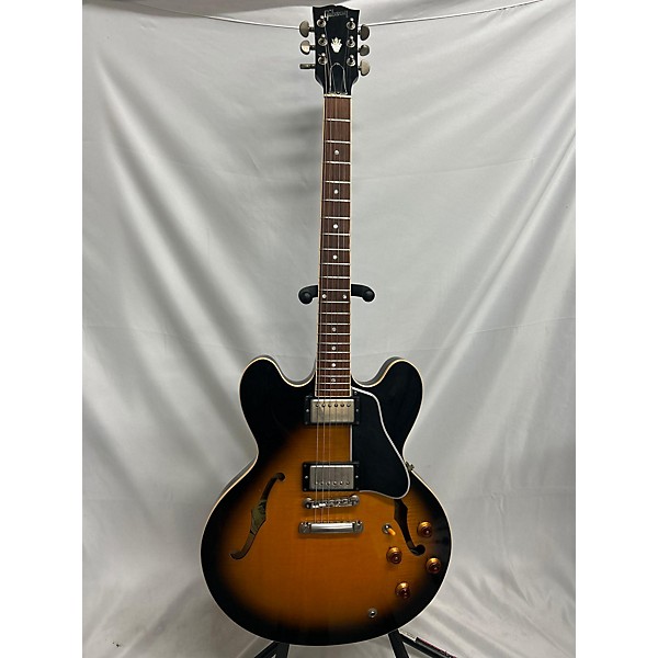 Vintage Gibson Vintage 1998 Gibson ES 335 DT 2 Color Sunburst Hollow Body Electric Guitar