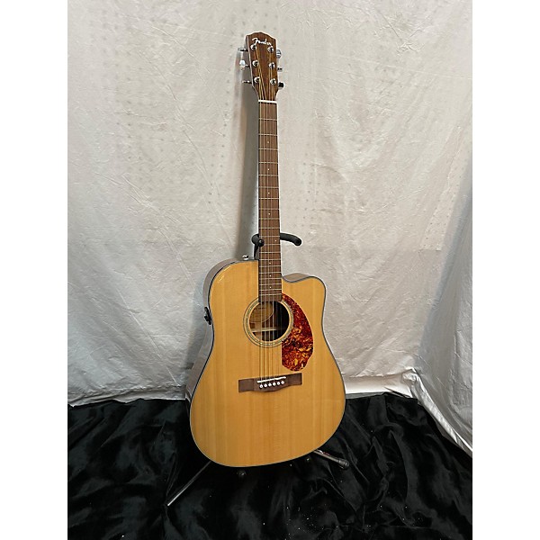 Used Fender Used Fender CD140SCE Natural Acoustic Electric Guitar