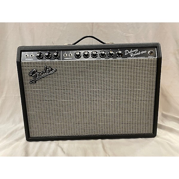 Used Fender 1965 Reissue Deluxe Reverb 22W 1x12 Tube Guitar Combo Amp