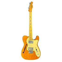 Vintage Fender Vintage 1972 Fender Telecaster Thinline Natural Hollow Body Electric Guitar