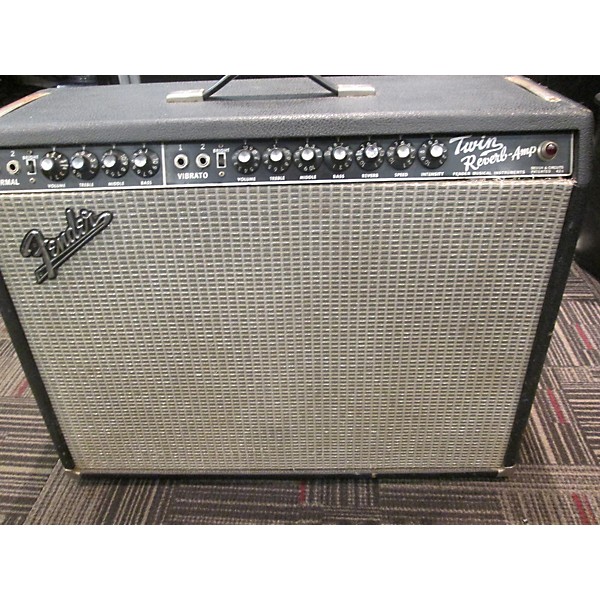 Used Fender Used Fender Twin Reverb 2x12 Tube Guitar Combo Amp