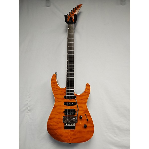 Used Jackson Used 2019 Jackson Pro Sries Solosit SL3Q MAH Dark Amber Solid Body Electric Guitar