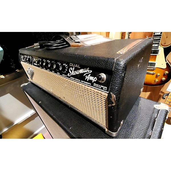 Used Fender DUAL SHOWMAN Tube Guitar Amp Head