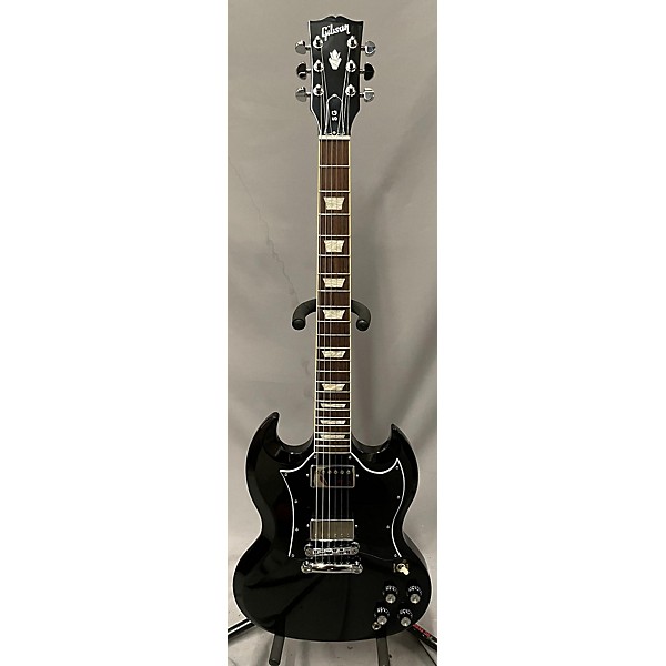 Used Gibson Used Gibson SG Standard Ebony Solid Body Electric Guitar