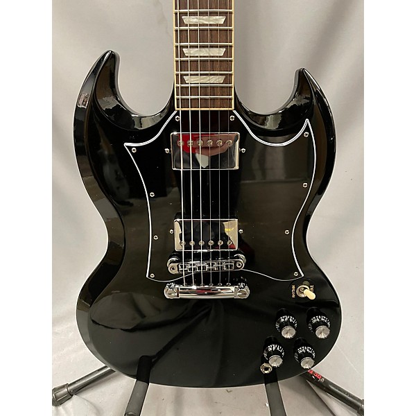 Used Gibson Used Gibson SG Standard Ebony Solid Body Electric Guitar