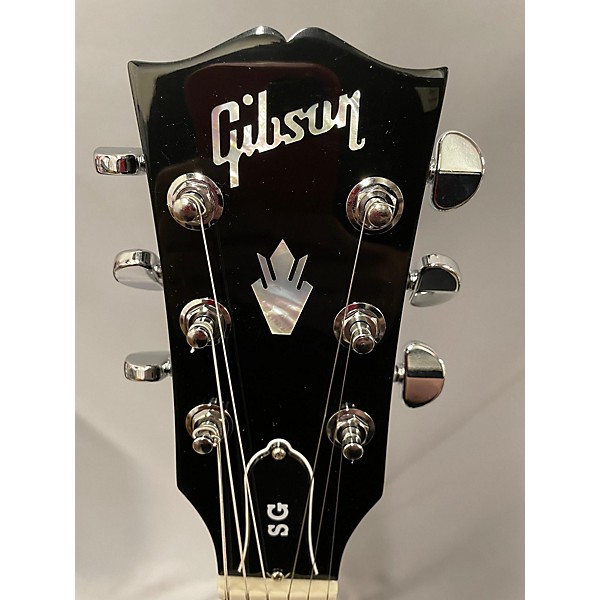 Used Gibson Used Gibson SG Standard Ebony Solid Body Electric Guitar