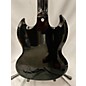 Used Gibson Used Gibson SG Standard Ebony Solid Body Electric Guitar