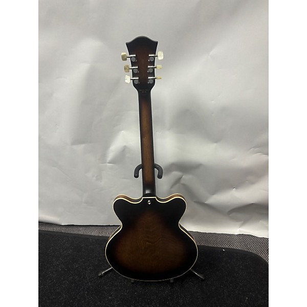 Used Hofner Verythin Standard Flat Sunburst Hollow Body Electric Guitar