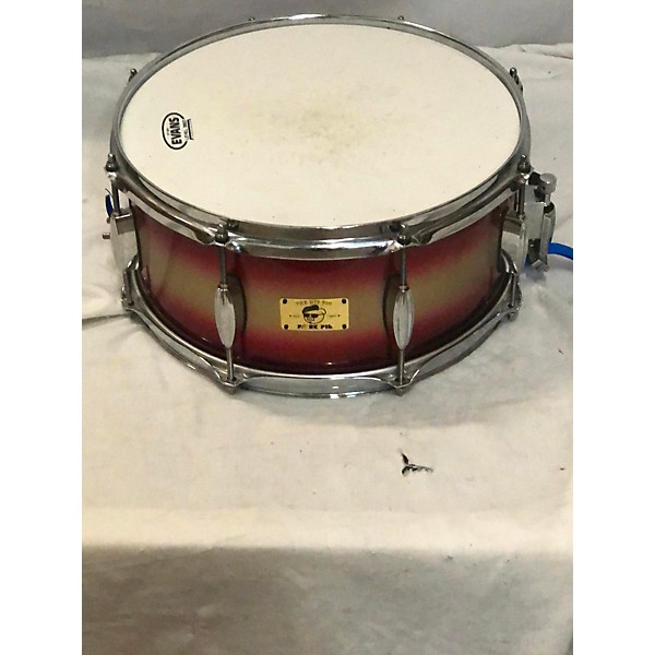 Used Porkpie Used Porkpie 6.5X14 Hip Pig Drum Red Gold