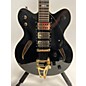 Used Gretsch Guitars Used Gretsch Guitars G2627TG Black Hollow Body Electric Guitar