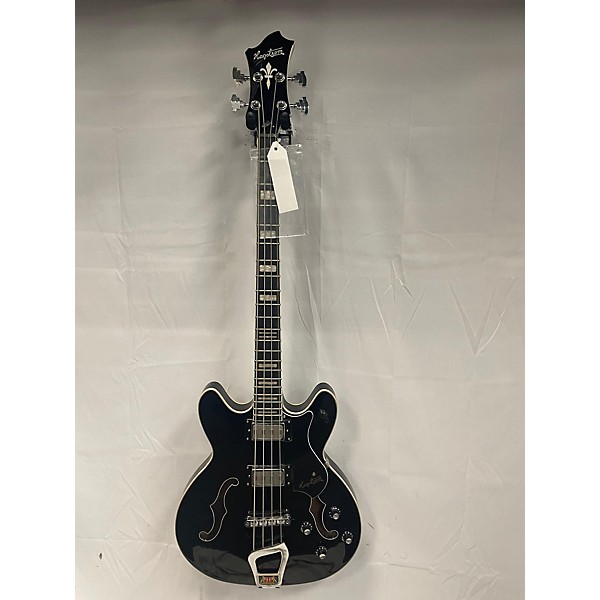 Used Used Hagstrom Viking GLOSS BLACKF Electric Bass Guitar