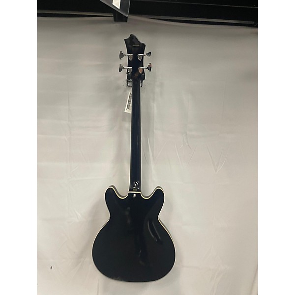 Used Used Hagstrom Viking GLOSS BLACKF Electric Bass Guitar