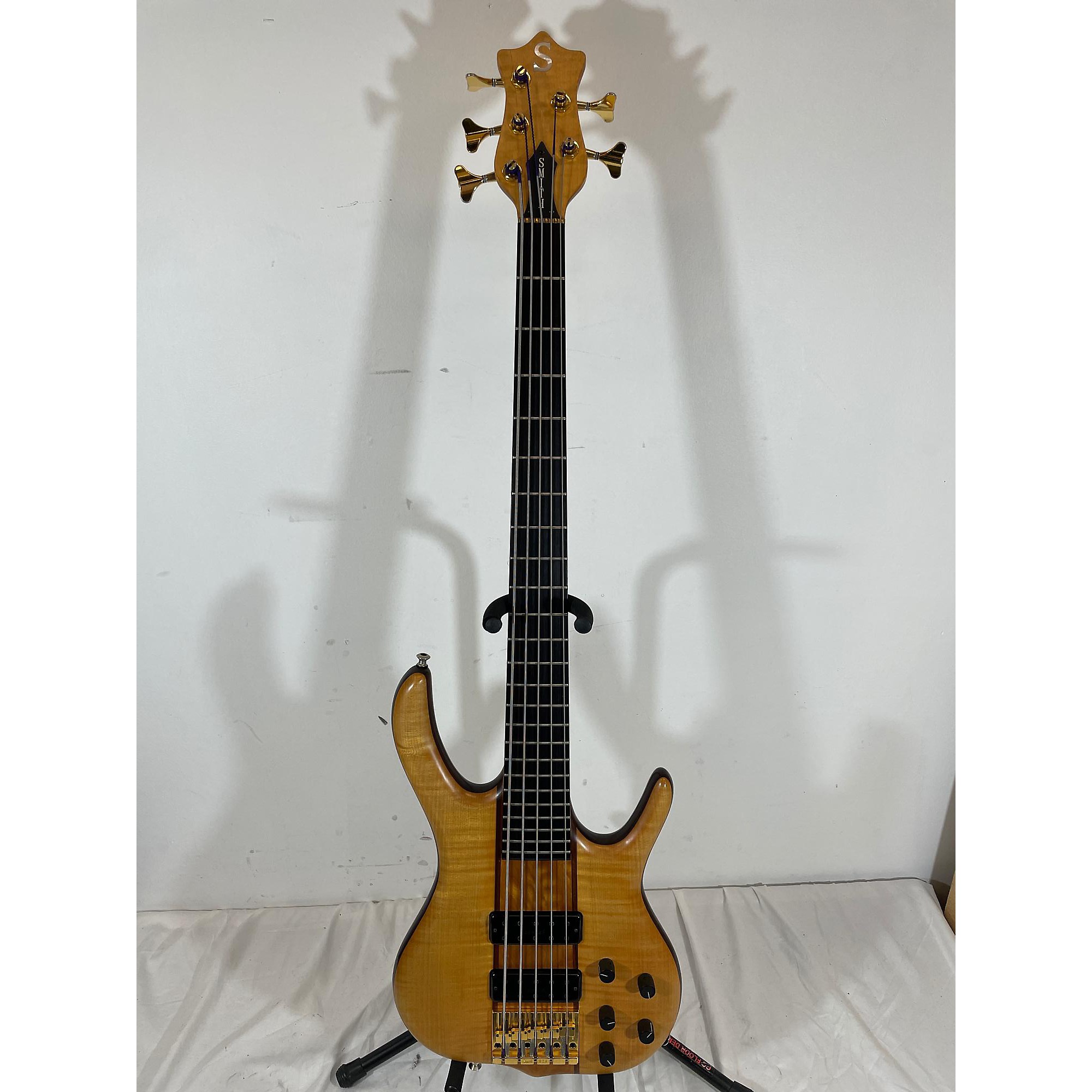 Used Ken Smith BSR5 5 String Electric Bass Guitar Tiger Walnut | Guitar  Center