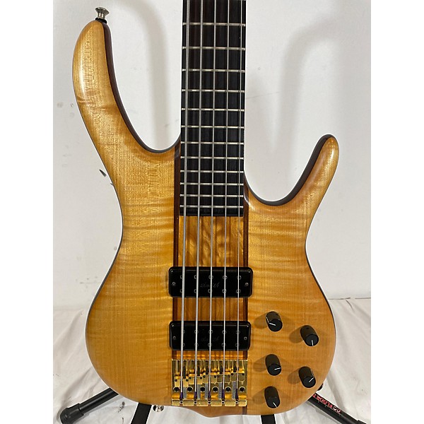 Used Ken Smith Used Ken Smith BSR5 5 String Tiger Walnut Electric Bass Guitar