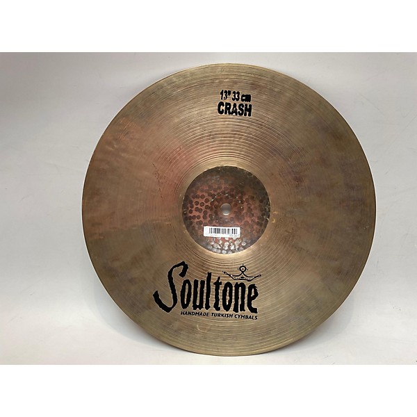 Used Used Soultone 13in GOSPEL CRASH Cymbal