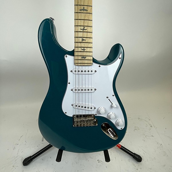 Used PRS Used PRS SE Silver Sky Teal Solid Body Electric Guitar