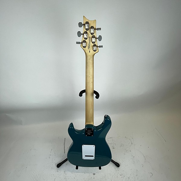 Used PRS Used PRS SE Silver Sky Teal Solid Body Electric Guitar