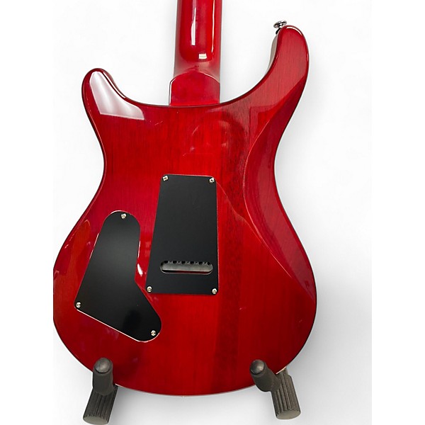 Used PRS CM25 SE Custom 24 Solid Body Electric Guitar Fiesta Red