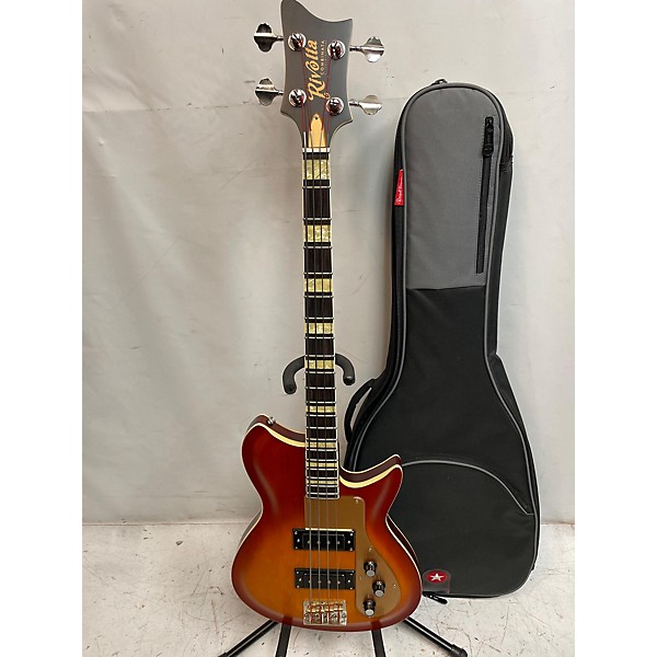 Used Used Rivolta COMBINATA Sunburst Electric Bass Guitar