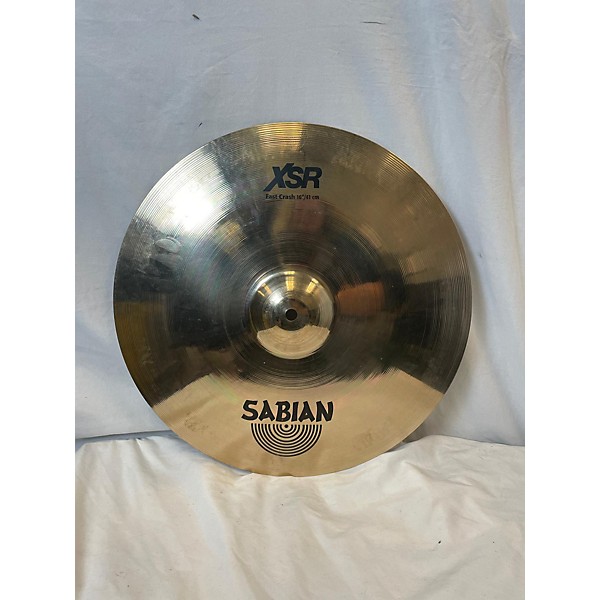 Used SABIAN 16in XSR Fast Crash Cymbal