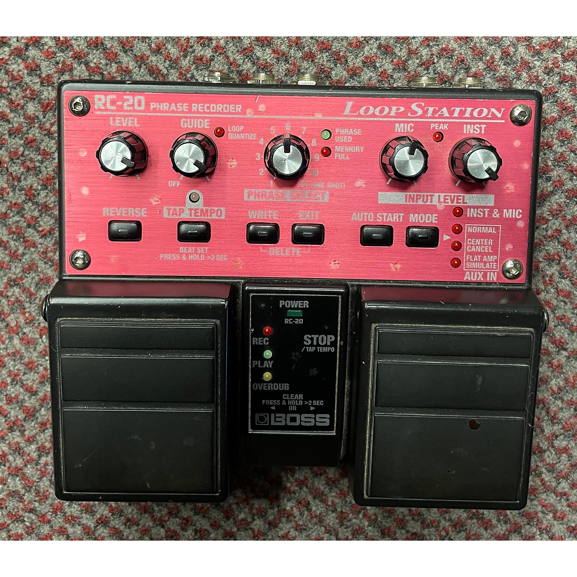 Used BOSS RC-20 LOOP STATION Pedal | Guitar Center