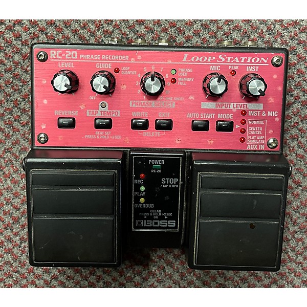 Used BOSS RC-20 LOOP STATION Pedal