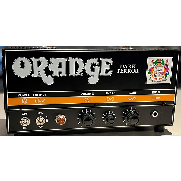 Used Orange Amplifiers DA15H Dark Terror 15W Tube Guitar Amp Head