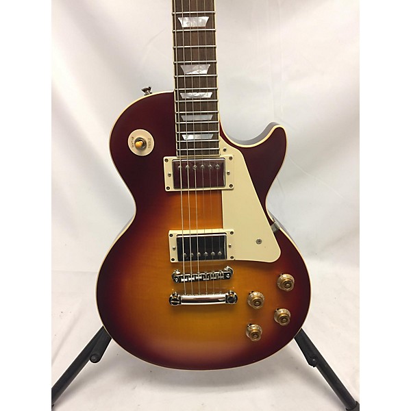 Used Epiphone Used Epiphone Inspired By Gibson Les Paul Factory Burst Solid Body Electric Guitar