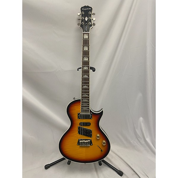 Used Epiphone Used Epiphone Nighthawk Custom Reissue Fireburst Solid Body Electric Guitar