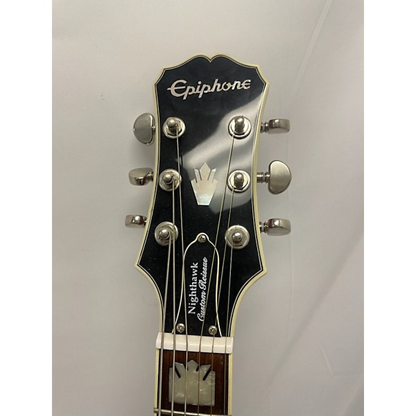 Used Epiphone Used Epiphone Nighthawk Custom Reissue Fireburst Solid Body Electric Guitar