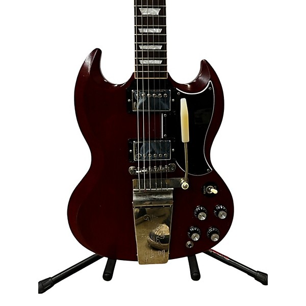 Used Gibson Used Gibson SG STANDARD '61 FADED MAESTRO VIBROLA VINTAGE CHERRY Solid Body Electric Guitar